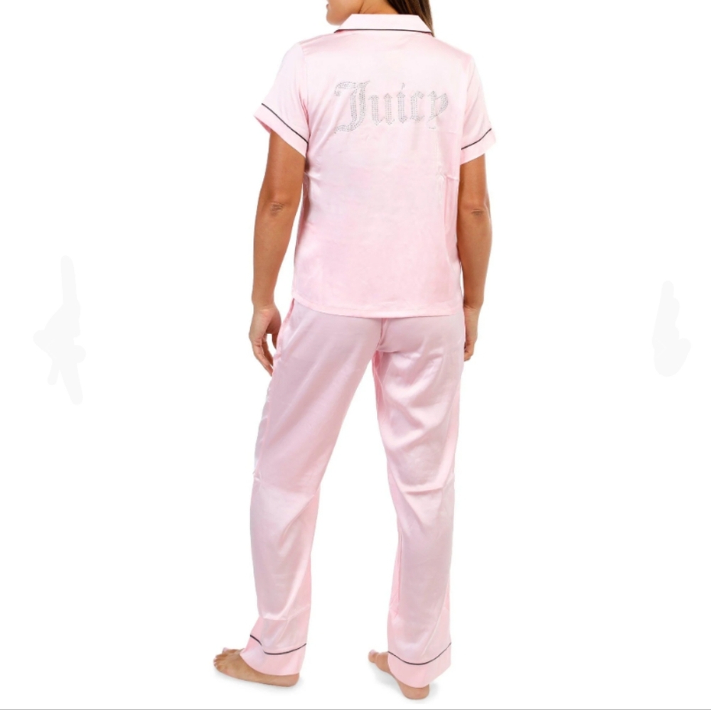 🆕Juicy Couture Women's 2 Pc Pajama Pants Set - Picture 4 of 15